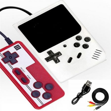 White Color  400 in 1 Video Games 3.0 Inch Display