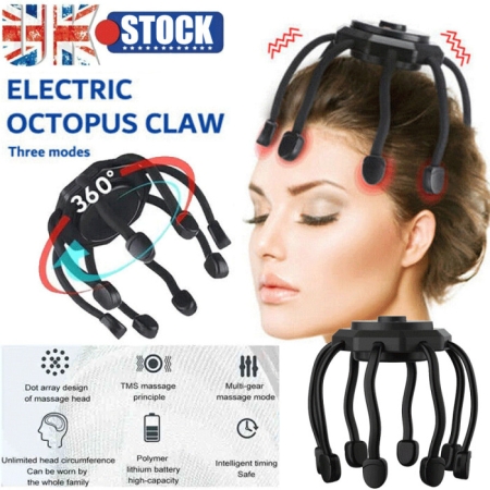 Electric Scalp Massager -8 Heads