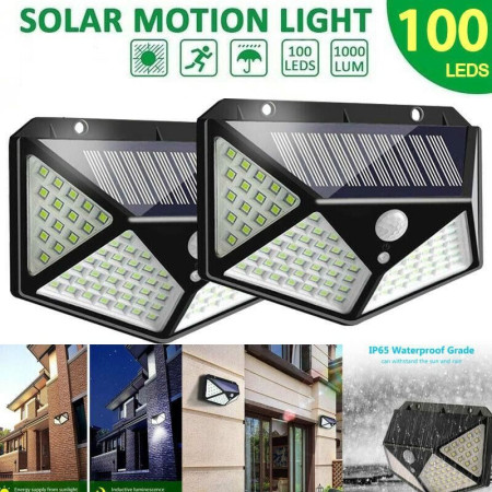 100 LEDS Solar Motion Light